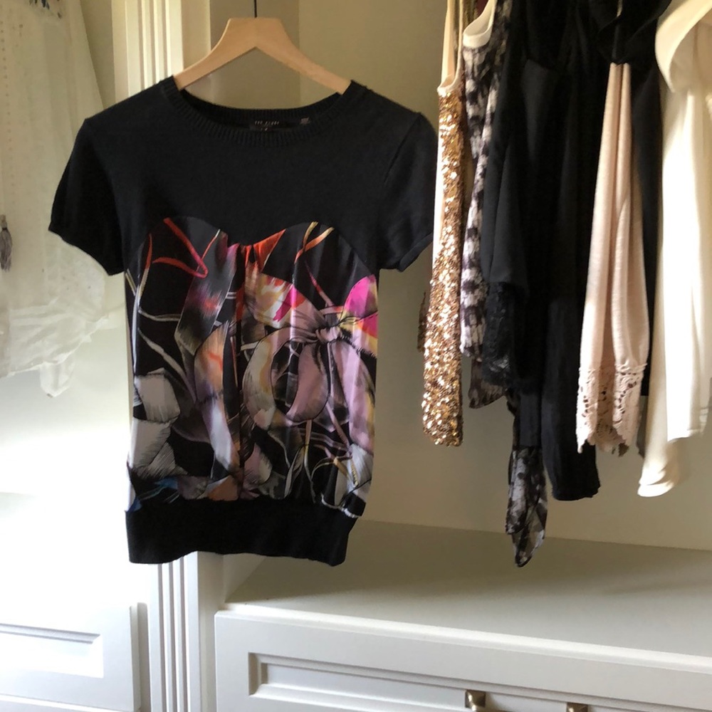 Ted Baker London Ribbon Sweater Top